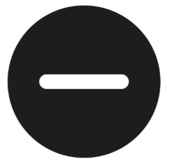  decrement sign
